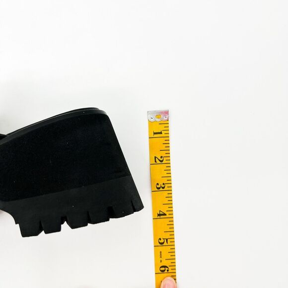 Gucci Platform Horsebit Cordovan Sandals Mules Chunky Slides EU 36.5 US 6.5 - Picture 10 of 11